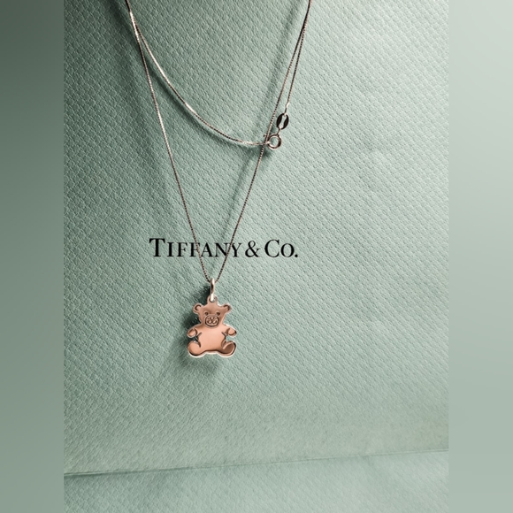 Authentic Tiffany & Co Sterling Silver Bear Charm Retired - Picture 6 of 10